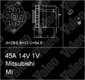 436501 VALEO alternador