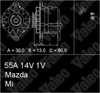 436522 VALEO alternador