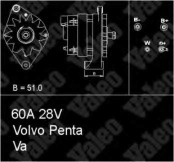 436639 VALEO alternador