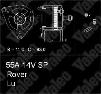 436692 VALEO alternador