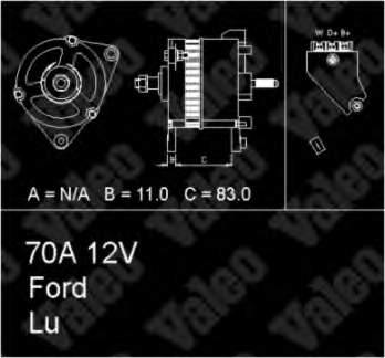 436755 VALEO alternador