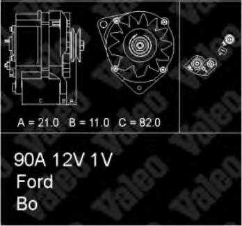 437058 VALEO alternador