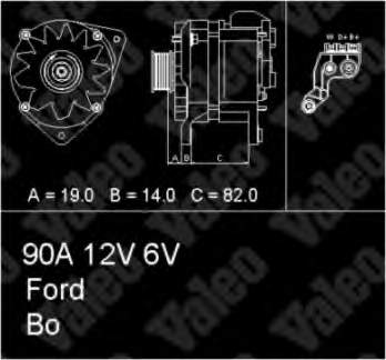 437081 VALEO alternador