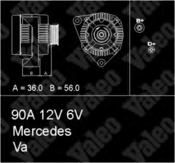 437126 VALEO alternador