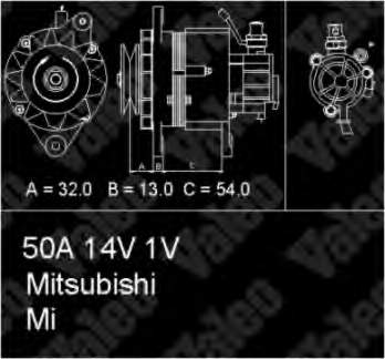 437143 VALEO alternador