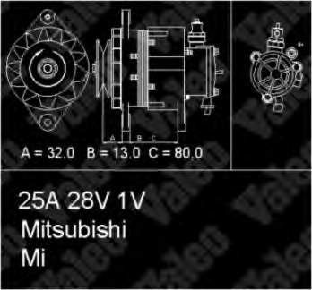 437144 VALEO alternador