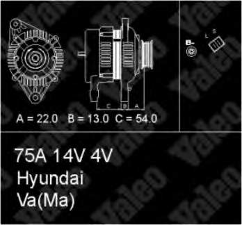 437336 VALEO alternador