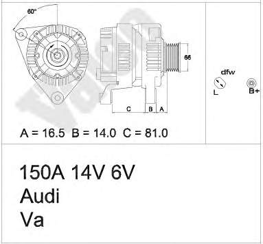 437365 VALEO alternador