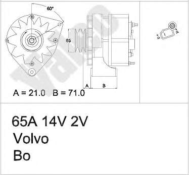 437372 VALEO alternador