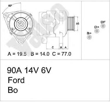 437389 VALEO alternador