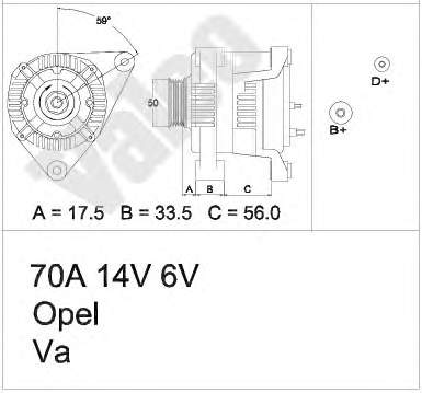 437413 VALEO alternador