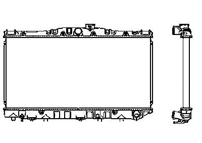 731698 VALEO radiador refrigeración del motor