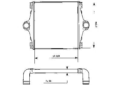 Intercooler 19032 NRF