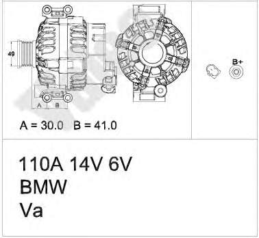 437449 VALEO alternador