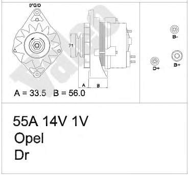 437459 VALEO alternador