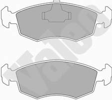 598425 VALEO pastillas de freno traseras