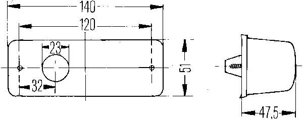 2BM006692077 HELLA luz intermitente guardabarros derecho