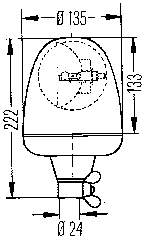 2RL006846011 HELLA baliza intermitente