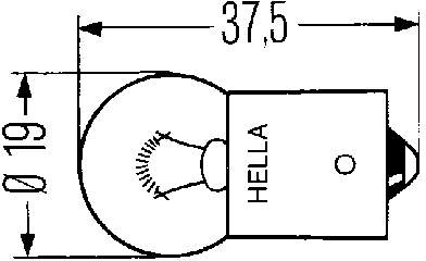 8GA002071261 HELLA bombilla