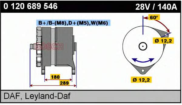 81261019084 MAN alternador