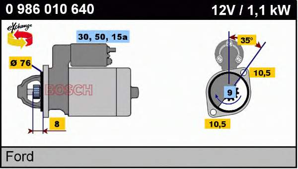 0021517001 Mercedes motor de arranque