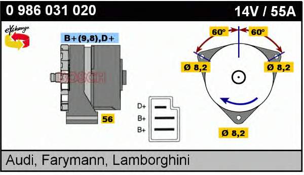 A0021544002 Mercedes alternador