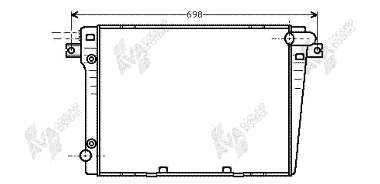 Radiador refrigeración del motor 17111712484 BMW