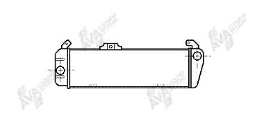  Radiador de aceite para Fiat Croma 1 