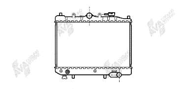 27002023 VAN Wezel radiador refrigeración del motor