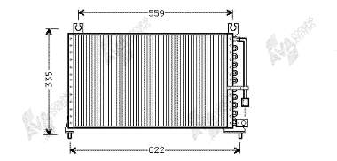 27005104 VAN Wezel condensador aire acondicionado