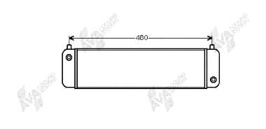 Radiador de aceite A1261800065 Mercedes