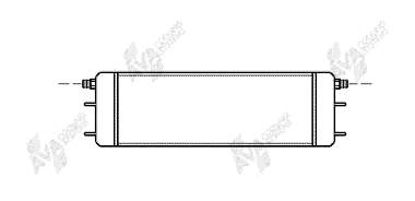 30003139 VAN Wezel radiador de aceite