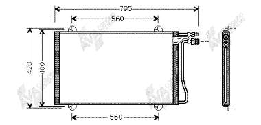 30005219 VAN Wezel condensador aire acondicionado