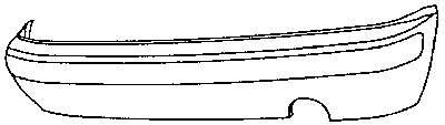 3305542 VAN Wezel parachoques trasero