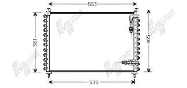 Condensador aire acondicionado 1388738 Volvo