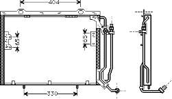 30005279 VAN Wezel condensador aire acondicionado