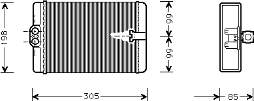 30006250 VAN Wezel radiador de calefacción