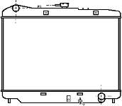 37002179 VAN Wezel radiador refrigeración del motor