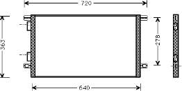 43005253 VAN Wezel condensador aire acondicionado