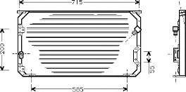 53005246 VAN Wezel condensador aire acondicionado