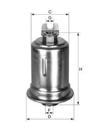 Filtro combustible CFF100576 Champion