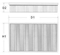 U601606 Champion filtro de aire