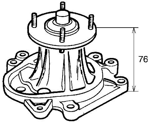 VKPC91606 SKF bomba de agua