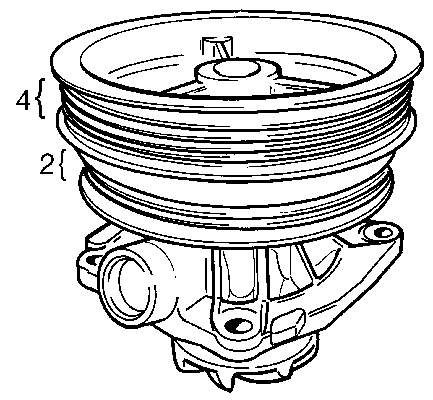 VKPC 82441 SKF bomba de agua