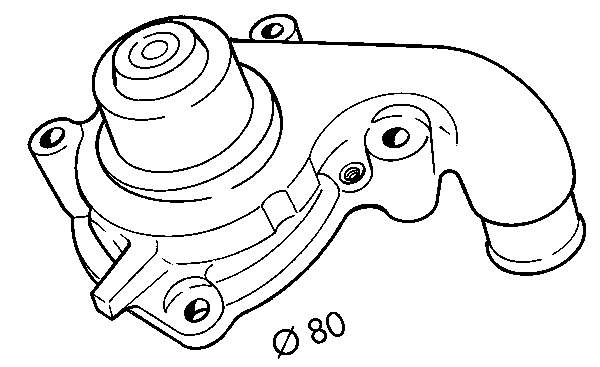 VKPC84409 SKF bomba de agua