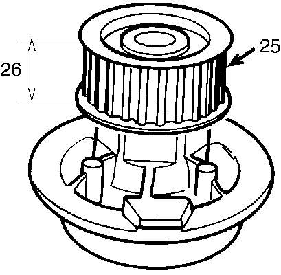 VKPC 85611 SKF bomba de agua