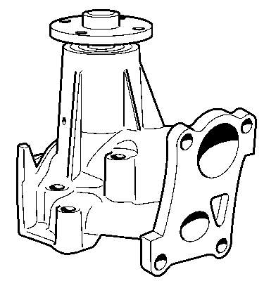 VKPC 95800 SKF bomba de agua