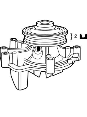 VKPC83811 SKF bomba de agua