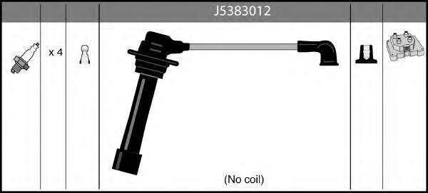 J5383012 Nipparts juego de cables de encendido