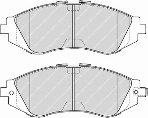 FDB1369 Ferodo pastillas de freno delanteras
